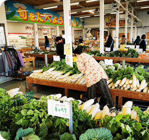 石井町農業物直売所 百姓一